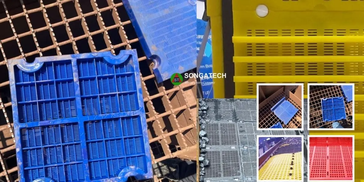 Polyurethane and Rubber Screen Panels Supply in South Africa